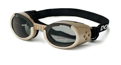 Chrome ILS Doggles with Light Smoke Lens - X-Large