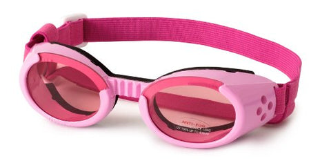Doggles ILS Pink Frame/Pink Lens, Extra Large