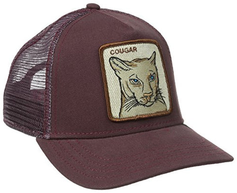 Cougar Trucker Baseball Cap, Maroon