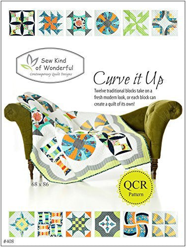 QCR Sampler Quilt Pattern - Curve It Up