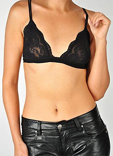 2 PACK: Lace Bralette BLACK S/M-M/L