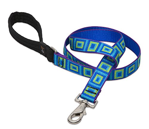 Lupine 1" Originals Collection - Sea Glass, 4' Padded Handle Lead