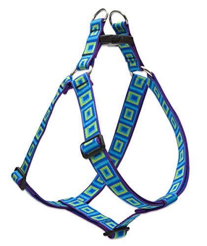 Lupine 1" Originals Collection - Sea Glass, 19"-28" Step-In Harness