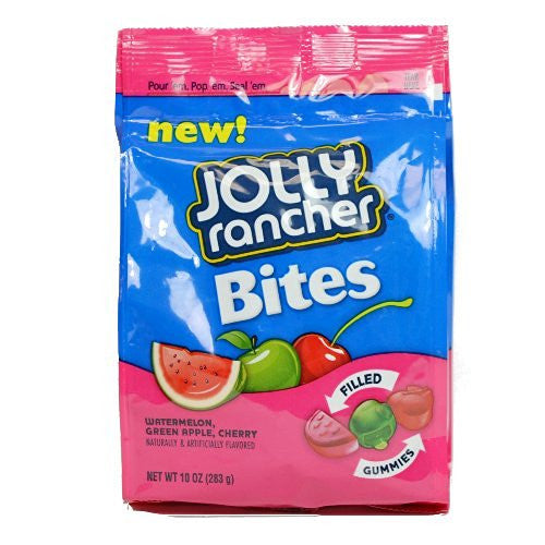 Jolly Rancher Fruit Filled Gummi Bites, 10 oz Bag