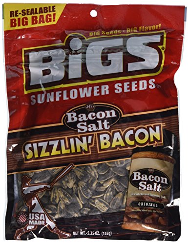 Bigs Sizzlin Bacon Sunflower Seeds 12 Count 5.35 Oz (not in pricelist)