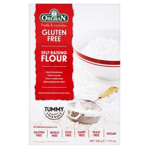ORGRAN SELF RAISING FLOUR (17.5oz)