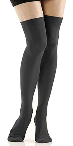 Foot Traffic Thigh Highs  (Graphite / One Size)