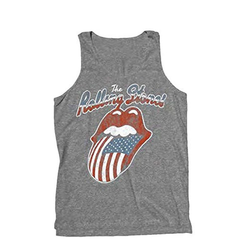 Rolling Stones America Tongue Mens Tank Size S