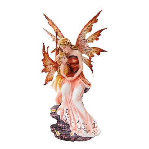 Mother and Baby Fairy Figurine