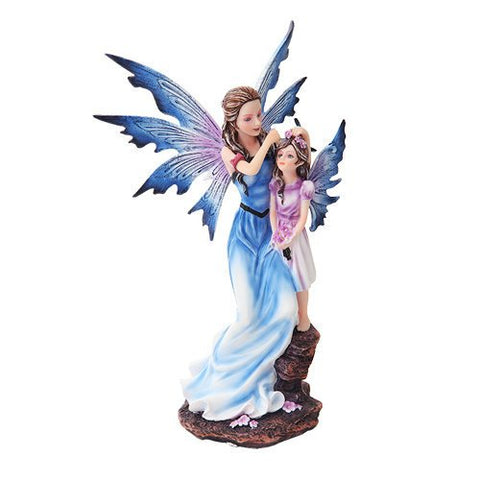 Mother and Baby Fairy Figurine