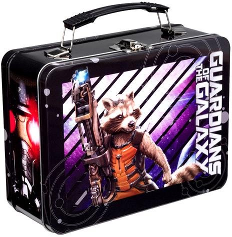 Marvel Guardians of the Galaxy Large Tin Tote, Black 9"x3.5"x7.5" (not in pricelist)