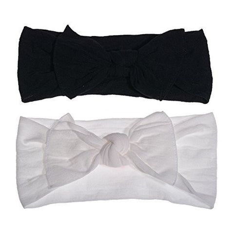 Baby Bling Knot, Black and White