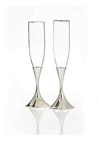 Nambe Dazzle Toasting Flute