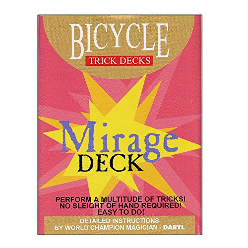 Mirage Deck - Bicycle Poker EZ (Red)