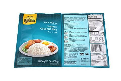 Singapore Coconut Rice Mix, 1.75 oz