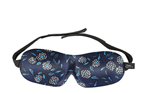Bucky Luggage 40 Blinks Ultralight Sleep Mask (Floral Blue / One Size)