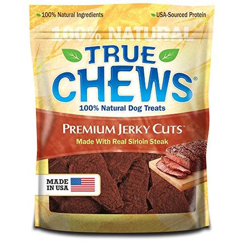 True Chews Sirloin Steak Jerky Fillets, 22 oz