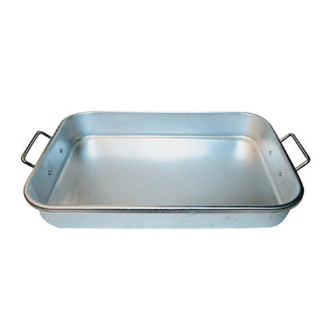 Aluminum Bake Pan w/ Drop Handle, 17-3/4"x 11-1/2"x 2-1/4", Pack of 6