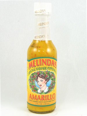 Melinda's Amarillo Hot Mustard Pepper Sauce 5 oz (not in pricelist)