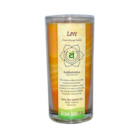 Chakra Energy Candles Jars - Love, 11oz