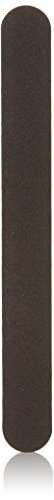 Flowery Disposable Nail File Cushion Core, 100/180 Grit, Black, 100 Pack
