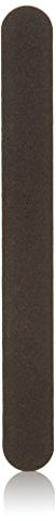 Flowery Disposable Nail File Cushion Core, 100/180 Grit, Black, 100 Pack