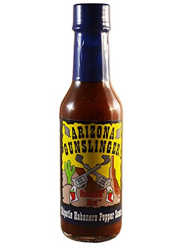Arizona Gunslinger Smokin Hot Chipotle Habanero Pepper Sauce 5 oz