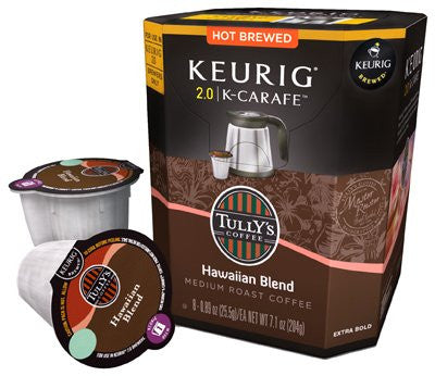 Tully's Hawaiian Blend - K Carafe, 8 ct