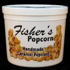 Fisher's Caramel Popcorn 10oz Tub