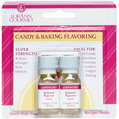 Twin-Pack, Buttered Popcorn Flavor, 1 dram