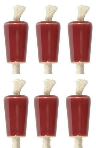 Ceramic Wine Candle, Burgundy