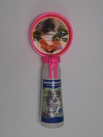 Even Bigger Water Rover, 26 oz bottle with 5.25" bowl (pink)