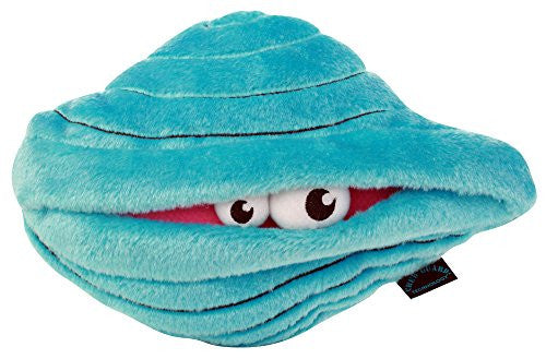 GoDog Shellfish Clam Blue with Chew Guard 11.5"