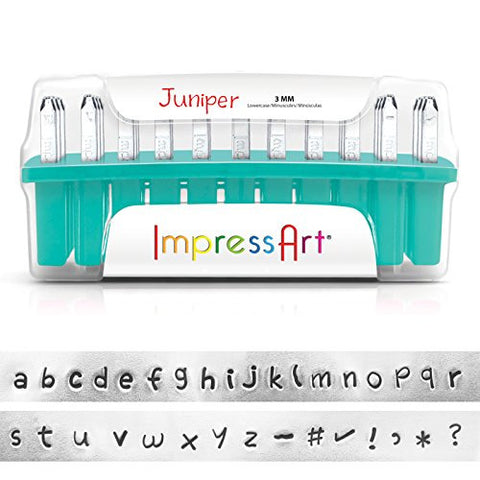 Juniper, Lowercase - 3mm