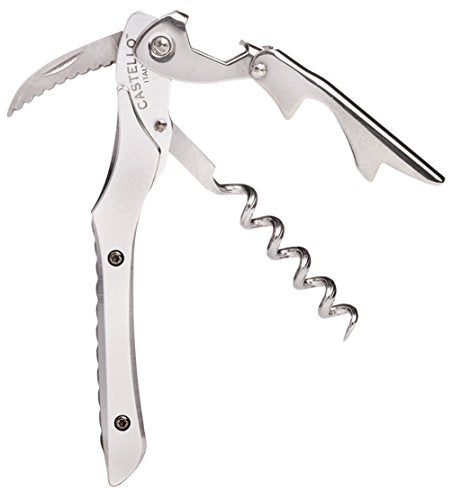 Castello Natural Aluminum Handle in Silver Gift Box