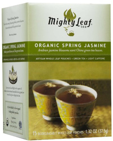 Mighty Leaf Organic Spring Jasmine Tea 15ct