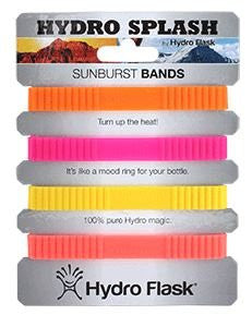 Hydro Flask Wide Flat Cap Bands (4-pack, Sunburst)