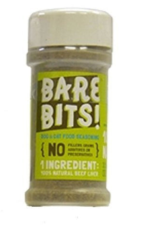 Bare Bits Tasty Beef Liver Food Topping 3.5oz