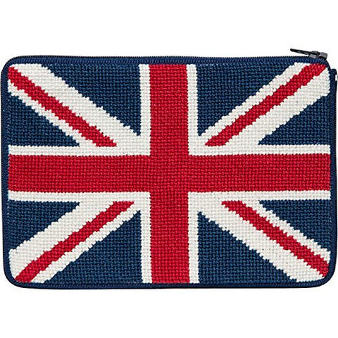 British Flag Cosmetic Purse (7" x 4 3/4")