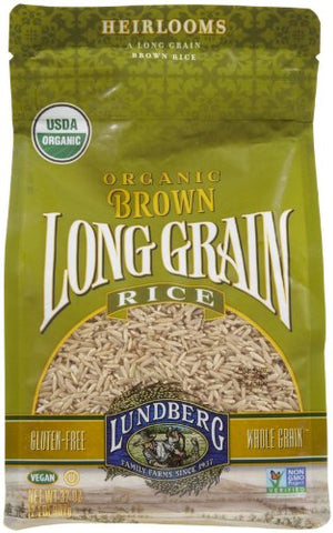 Organic Long Grain Brown Rice 32 oz