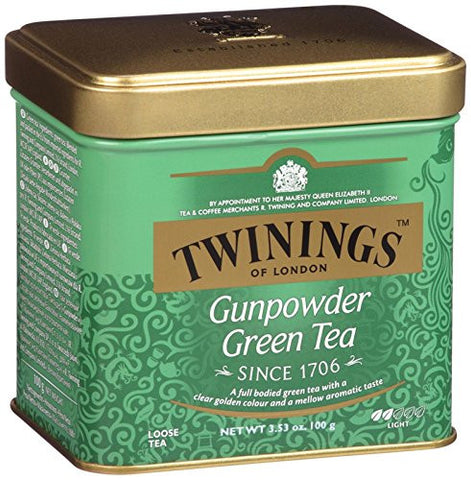 Green Gunpowder Tea in Tin, 100g