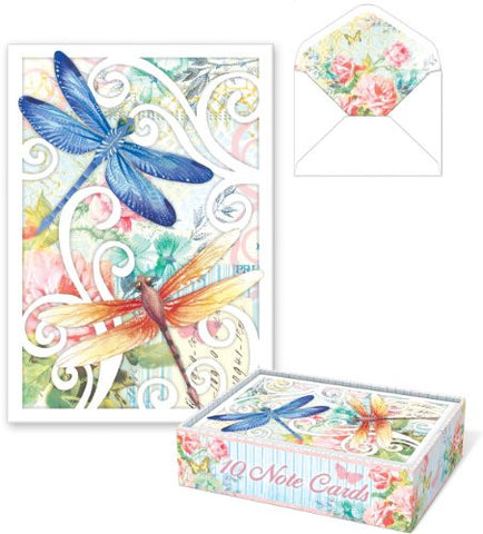 Die-Cut Boxed Cards, Dragonfly