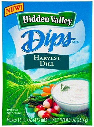 Hidden Valley Dips Mix, Harvest Dill, 0.9 oz