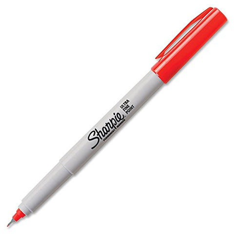 Sharpie Ultra Fine Red 37002 Box12