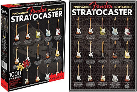 Aquarius Fender Stratocaster Evolution 1000-Piece Jigsaw Puzzle