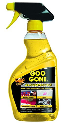 Goo Gone Automotive Cleaner - 24 Ounce - Bumper Stickers, Gum, Bird  Droppings, Tree Sap, Spray Paint, Brake Dust and Asphalt