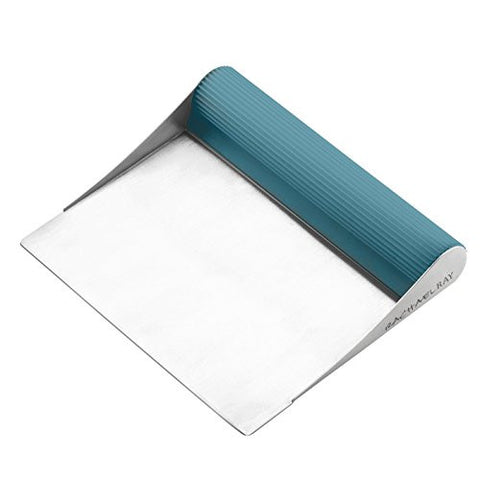 Rachael Ray Cucina Tools & Gadgets Bench Scrape, Agave Blue