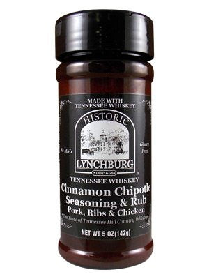 Historic Lynchburg Tennessee Whiskey Cinnamon Chipotle Seasoning 5 oz