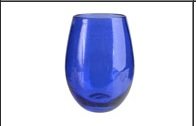 Iris Stemless Tumbler, 20oz., Cobalt Blue
