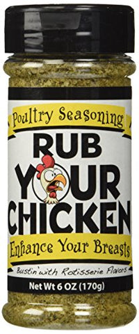 Rub Your Chicken BBQ Rub, 6 oz.